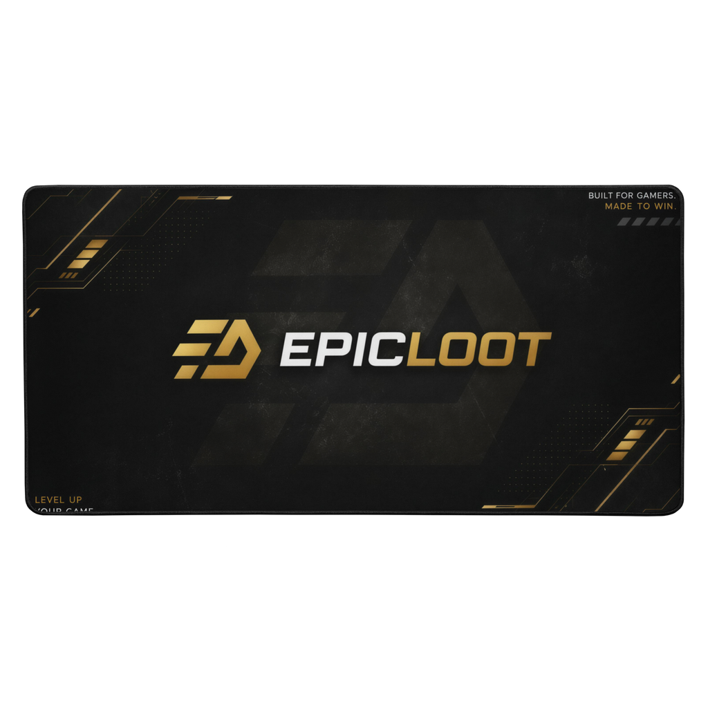 Epic-Loot Gaming Mouse Pad – Premium Anti-Slip Desk Mat for Gaming & Work