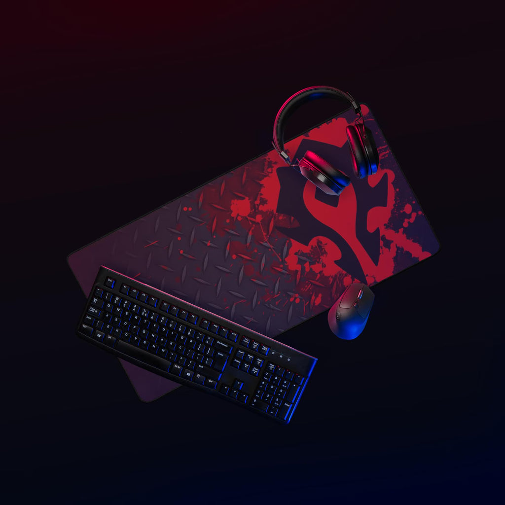 For the Horde Gaming Desk Mat – WoW Inspired Extended Mouse Pad
