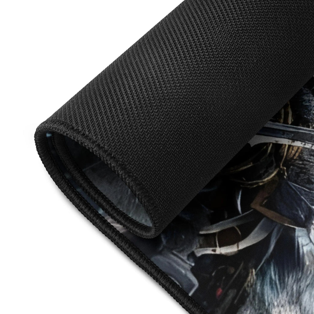 Space Wolves Gaming Desk Mat – Grimdark Sci-Fi Inspired Mouse Pad