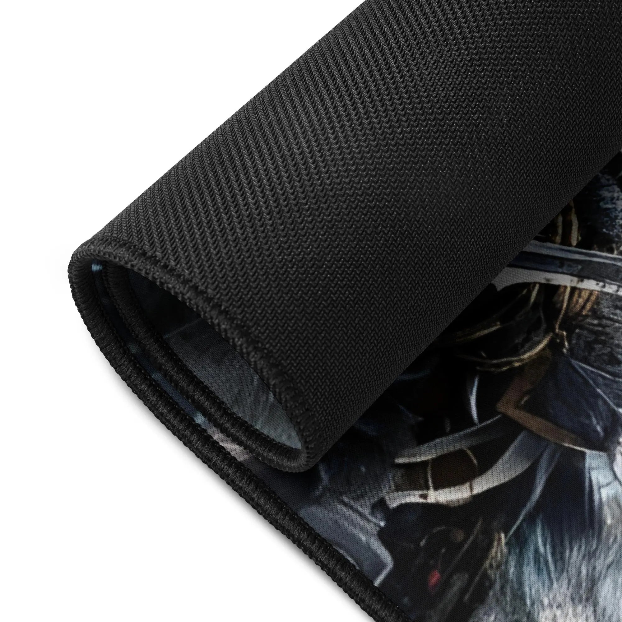 Space Wolves Gaming Desk Mat – Grimdark Sci-Fi Inspired Mouse Pad