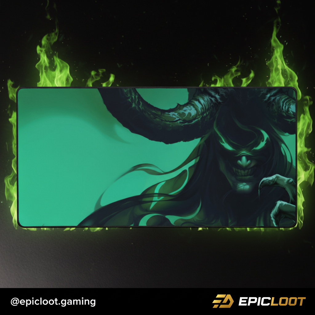 Illidan Demon Hunter Desk Mat